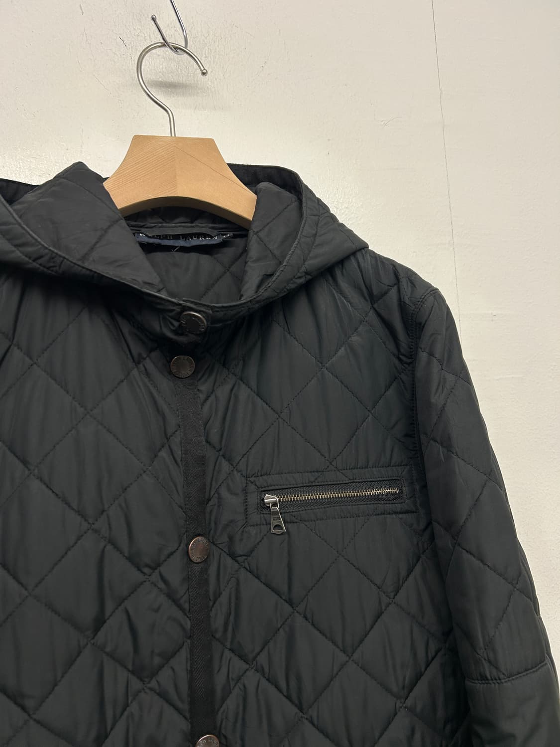 폴로 랄프로렌 퀼팅 후드코트 상품이미지5