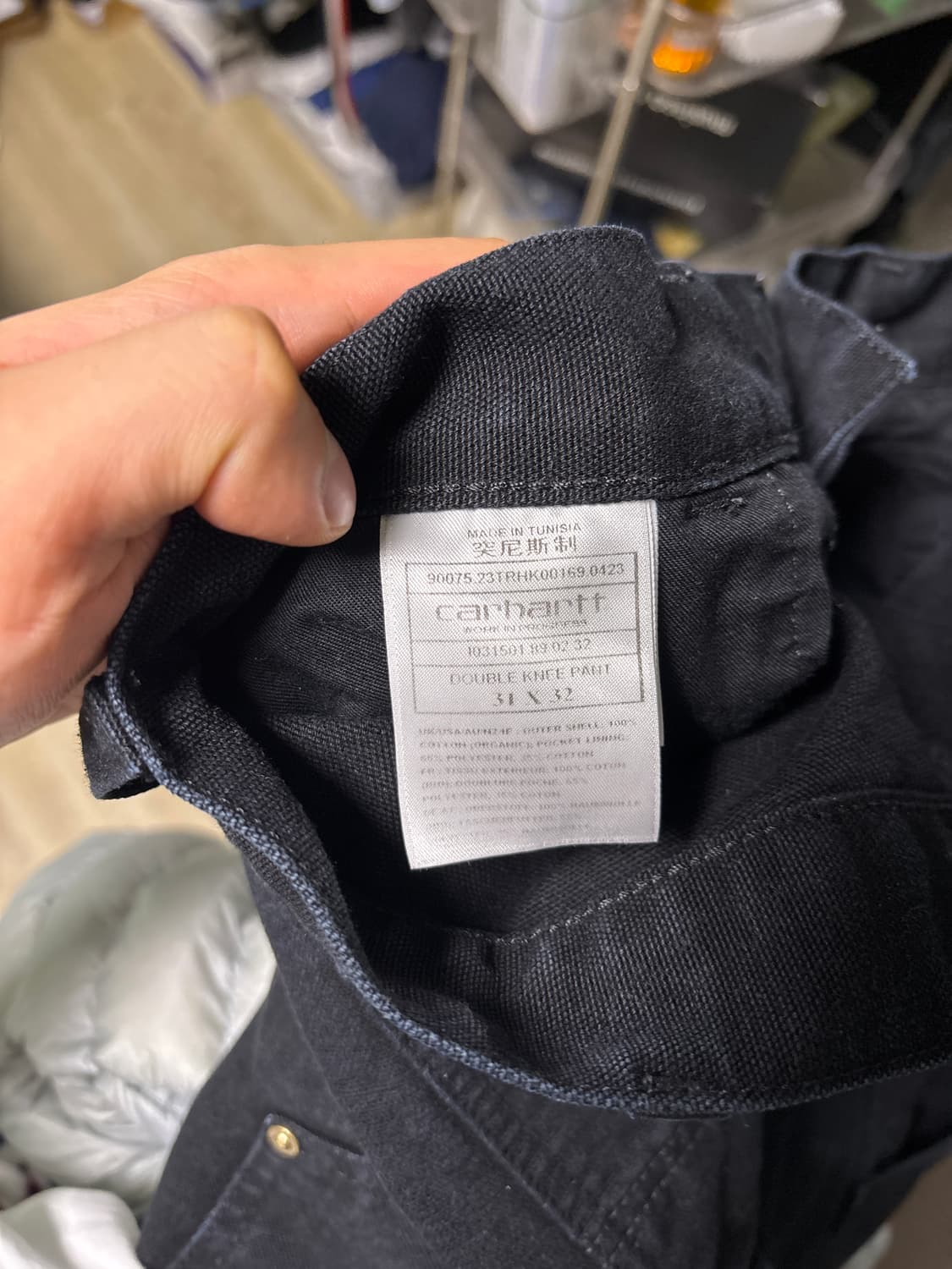 칼하트 wip 더블니 31x32 상품이미지3