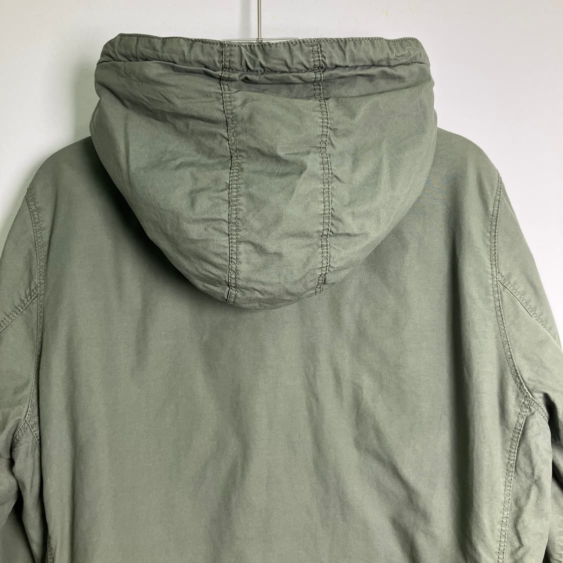Avirex 아비렉스 카키 후드 필드 자켓 M 상품이미지8