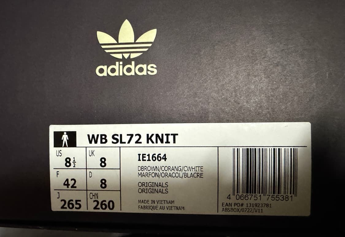 아디다스 웨일스보너 SL72 매쉬 브라운 265 상품이미지7