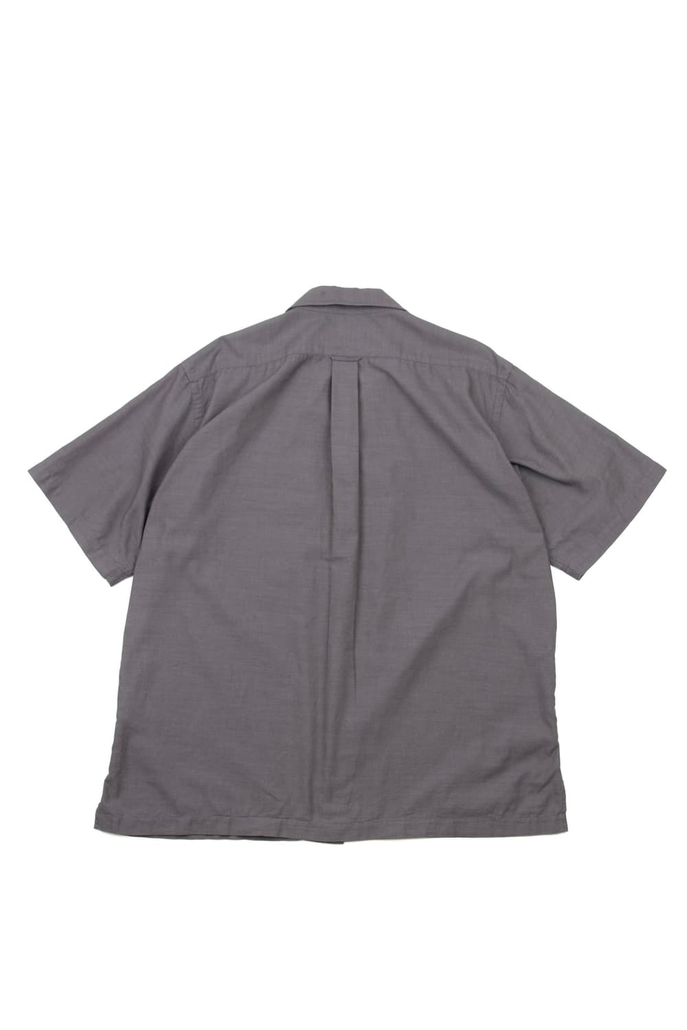 Nanamica 오픈 칼라 파나마 숏슬리브 셔츠 그레이  상품이미지7