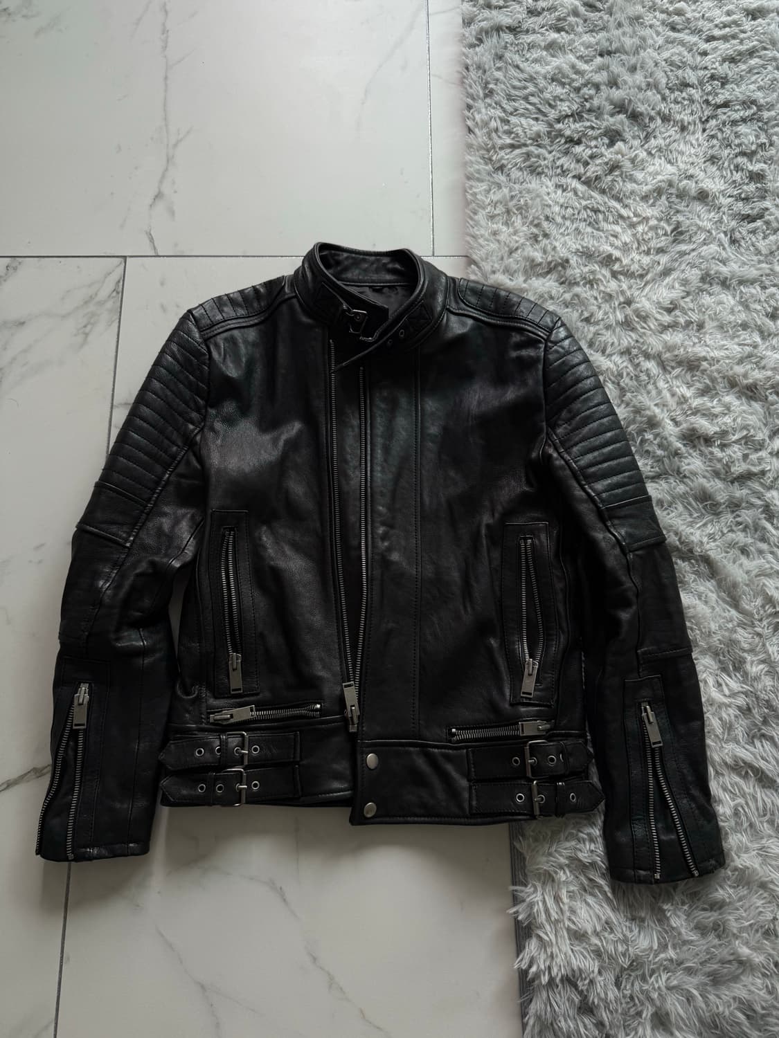 램스킨 빈티지 레더 자켓 105 상품이미지1