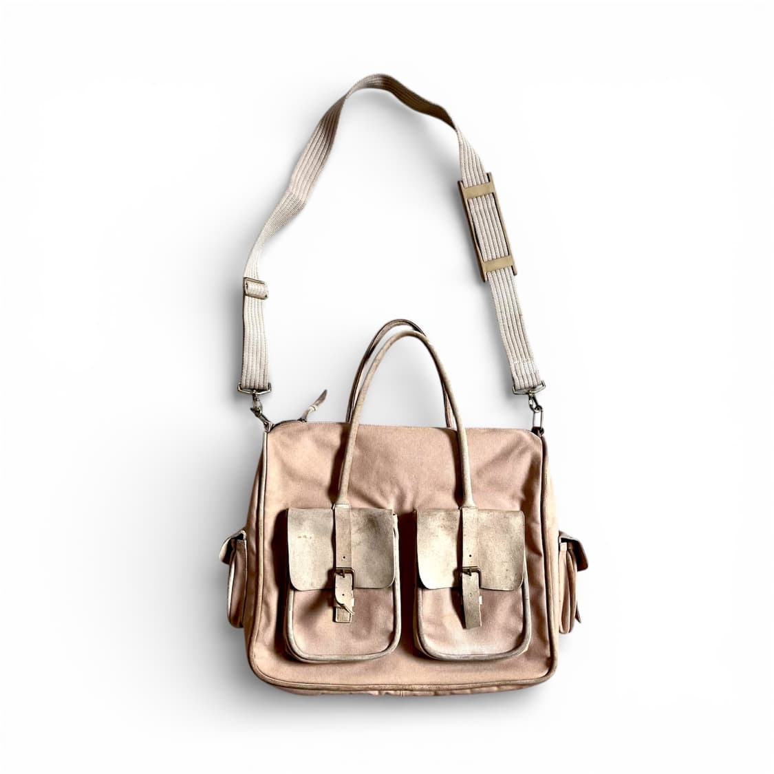 Miu Miu Vintage Multi Pocket Canvas Bag 상품이미지5