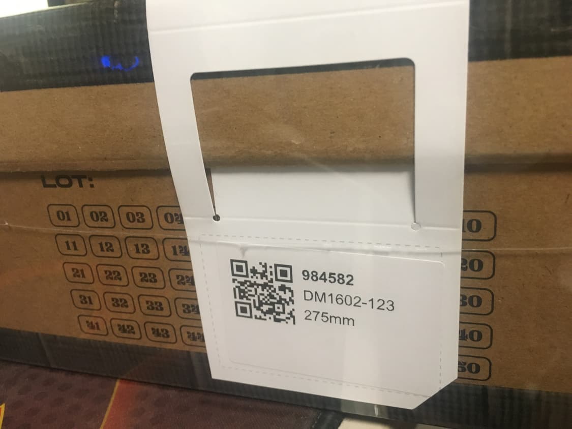 나이키 오프화이트 덩크 로우 로트 49 새상품 275 상품이미지2