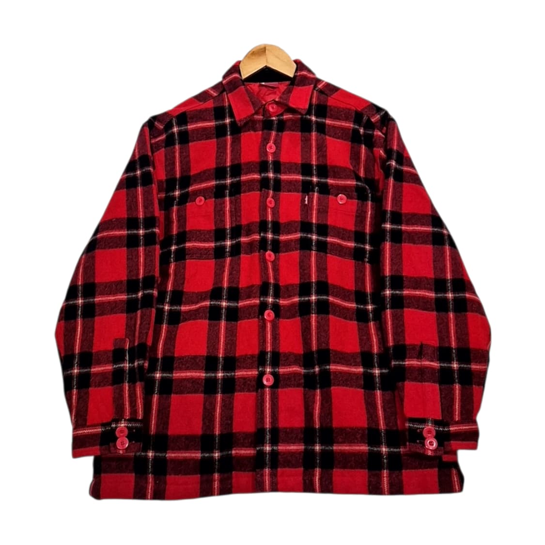 Levis 리바이스 누빔 버팔로 체크 셔츠 상품이미지1