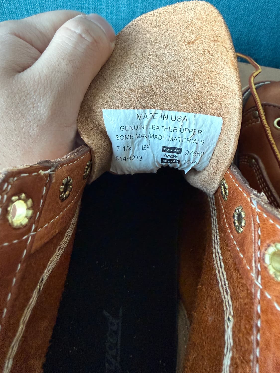 쏘로굿 몽키 부츠 7.5 EE 사이즈 팝니다 상품이미지2