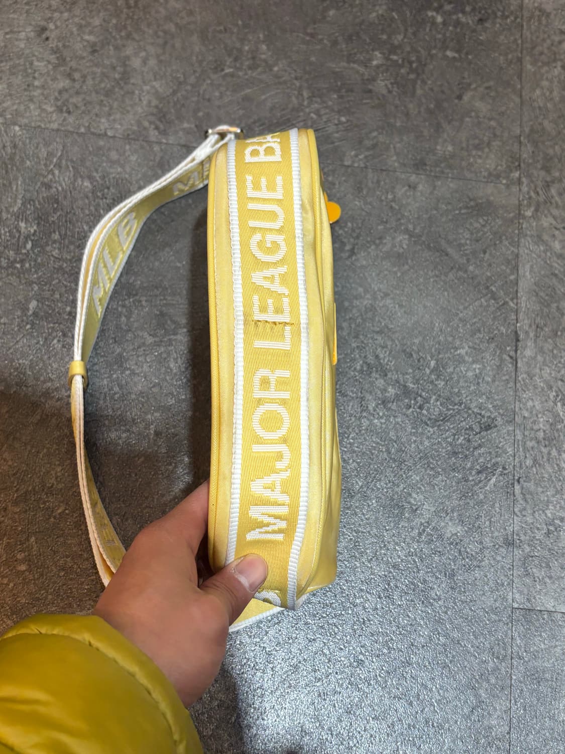 MLB 여성 크로스백 옐로우 가방 상품이미지6