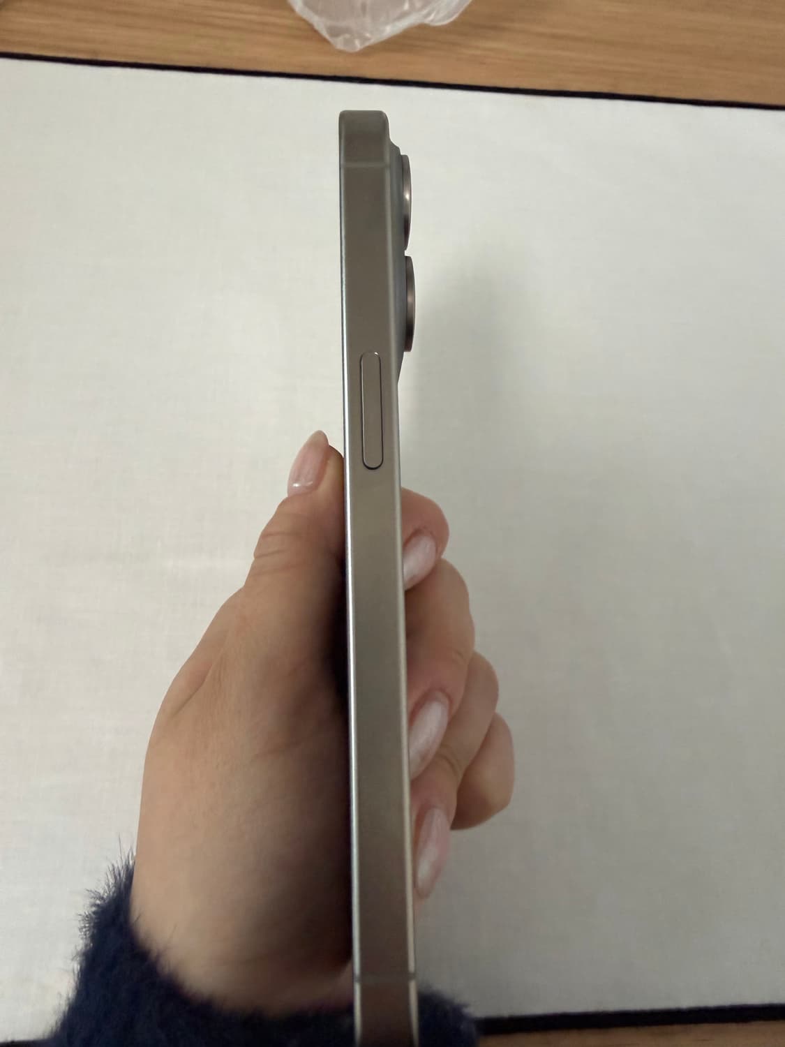 아이폰15pro 내츄럴티타늄 256g (전체 기스없음/배터리87%) 상품이미지5