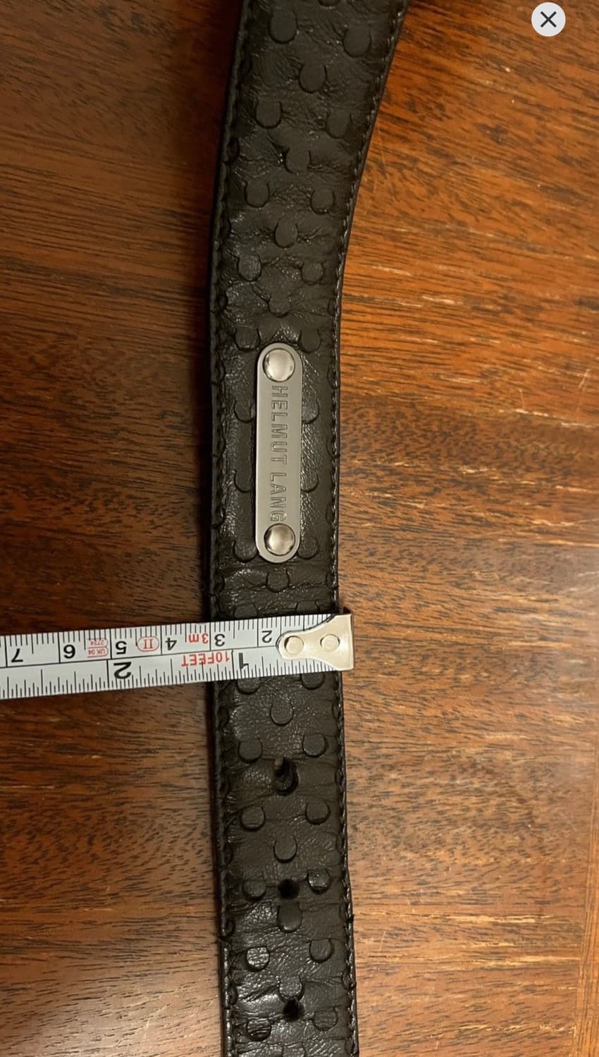 Helmut Lang leather belt 상품이미지5