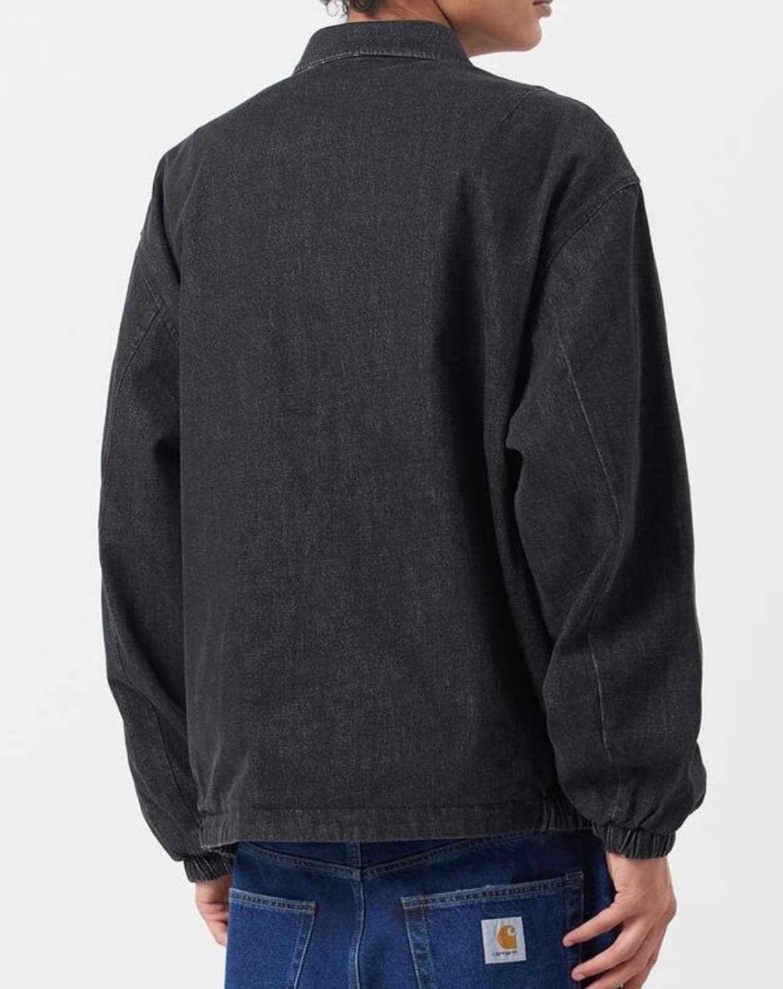 칼하트 WIP 허드슨 리버시블 자켓 블랙 스톤 워시드 상품이미지4