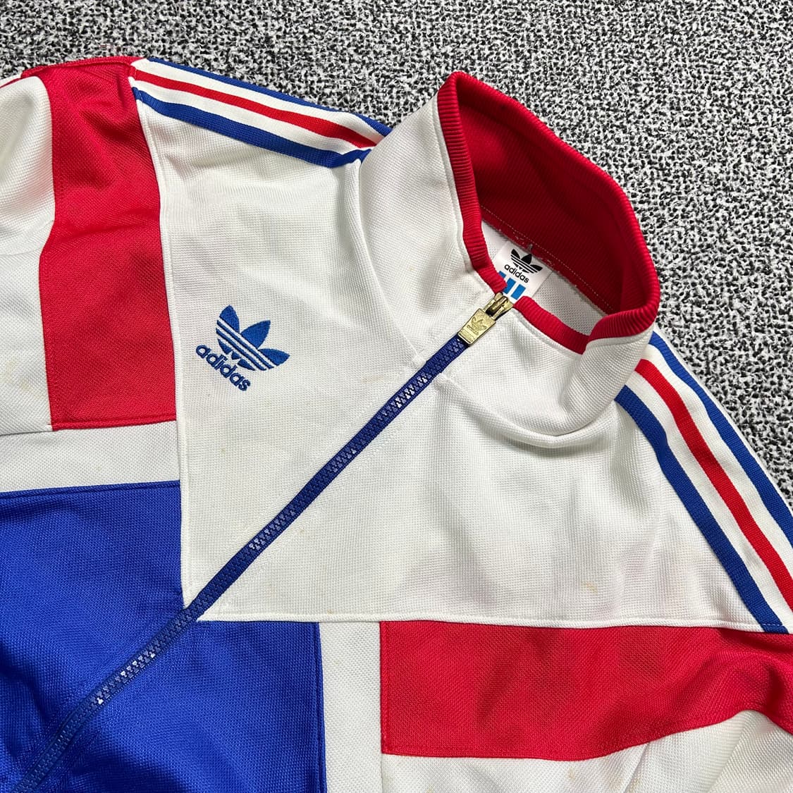 아디다스(ADIDAS)X데상트 배색 올드스쿨 져지 상품이미지2