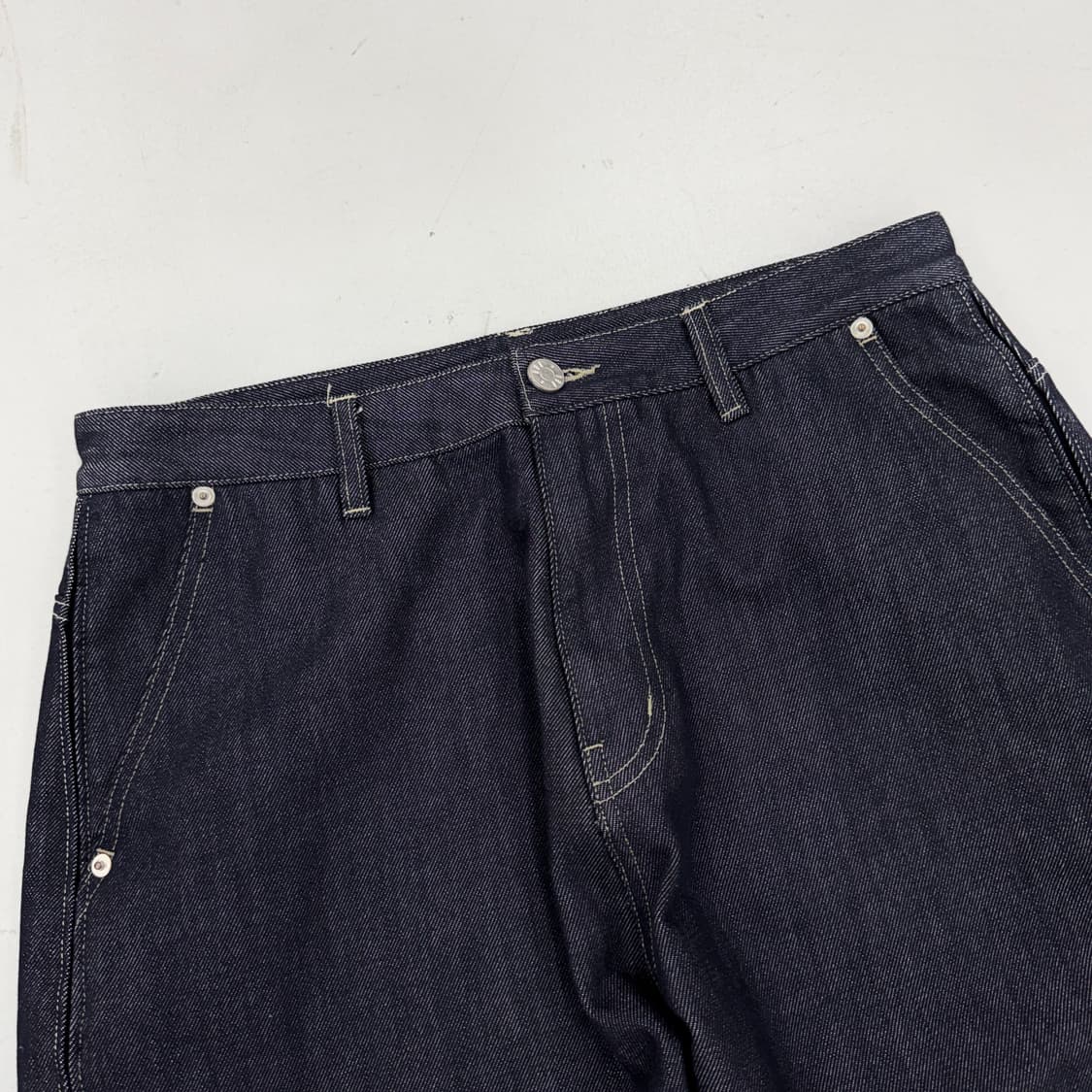 NBA 카펜터 새깅 와이드 데님팬츠 상품이미지4