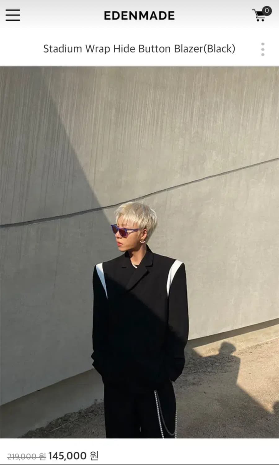 이든메이드 스타디움 블레이져 L 바시티 자켓 상품이미지2