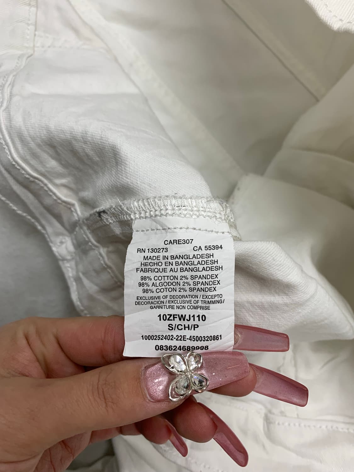 Lee 코튼 화이트 자켓 #124 상품이미지6