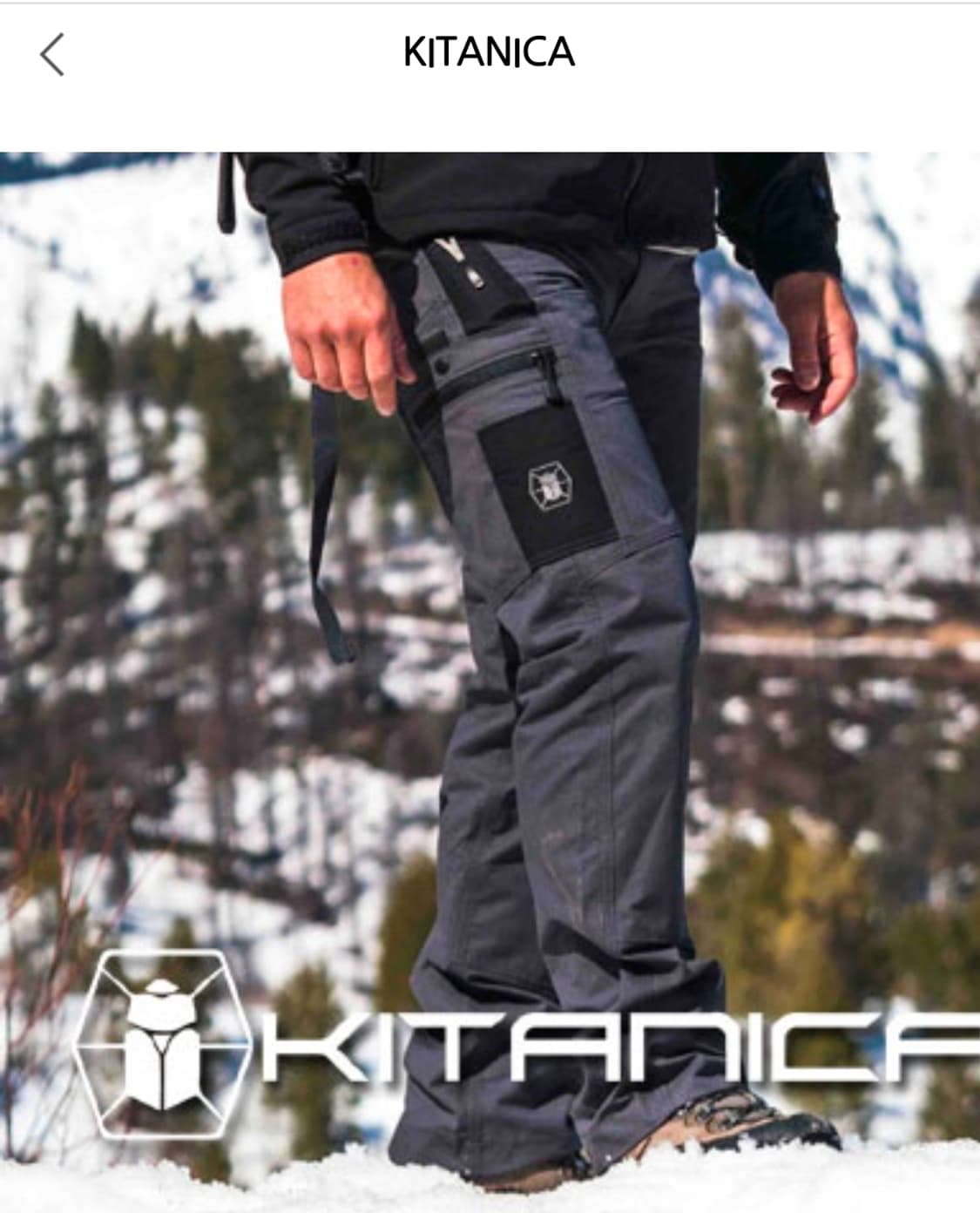키타니카 카고팬츠 30  상품이미지1