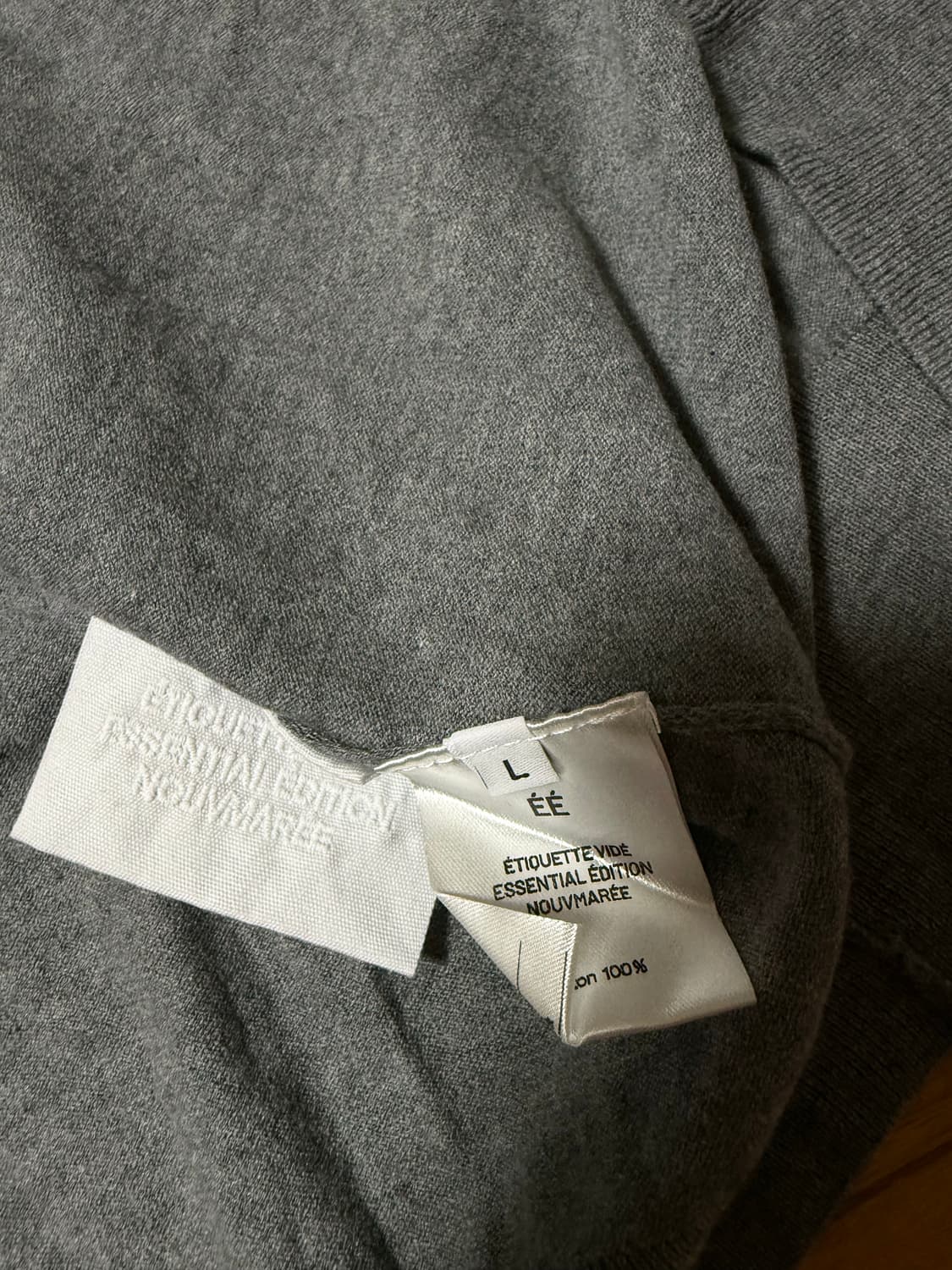 ÉÉ 누마레 2way가디건 그레이 L 상품이미지2