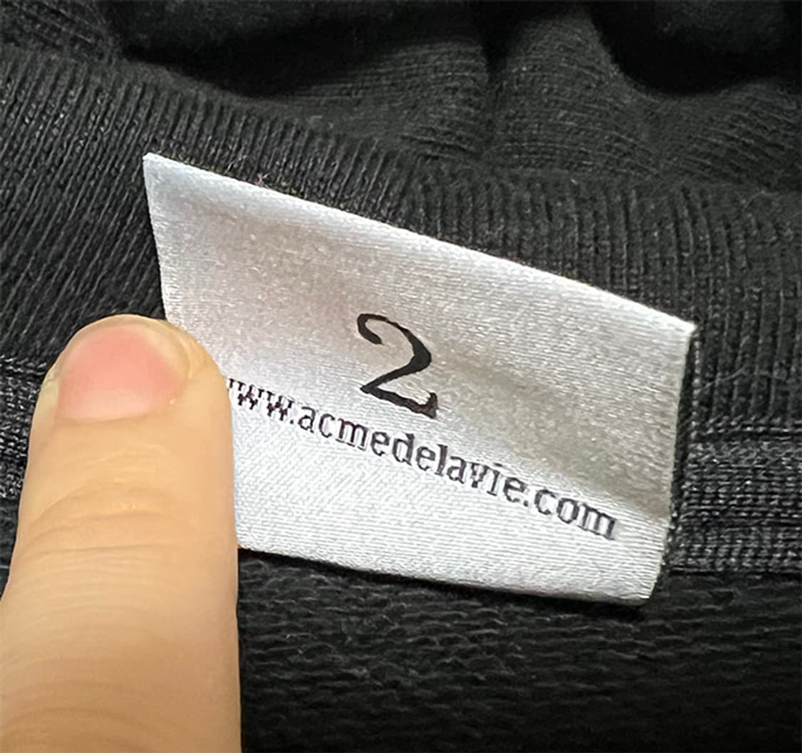 아크메드라비 남자 후드 맨투맨 오버핏 XL 105 2사이즈  상품이미지4