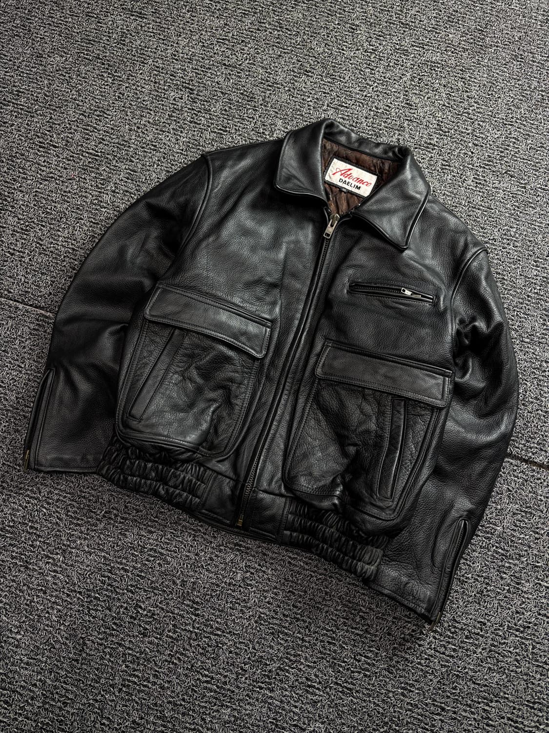 Advance 아카이브 램스킨 A-2 레더 자켓 1699 상품이미지1