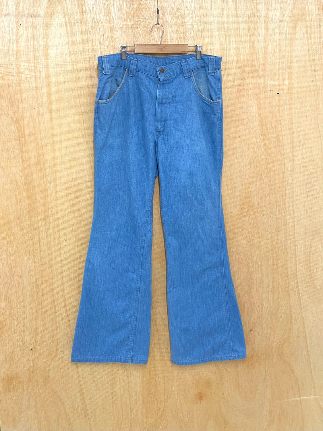 70's  LEVI'S bell bottom denim pants 벨보텀 상품이미지1