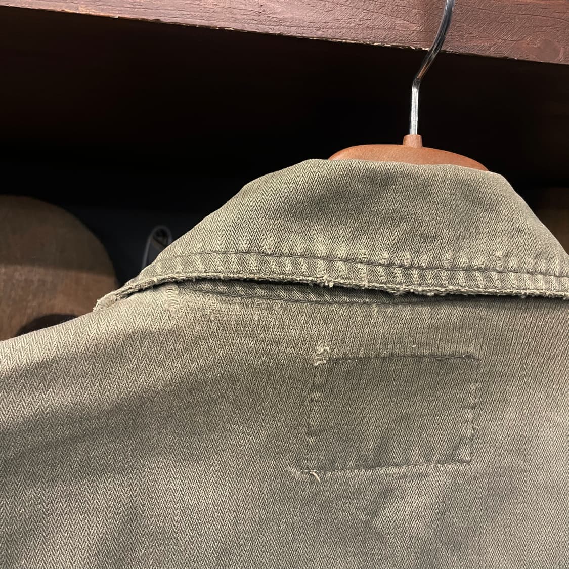 울리치 빈티지 데미지 디테일 크롭 바이커 자켓 N121 상품이미지9