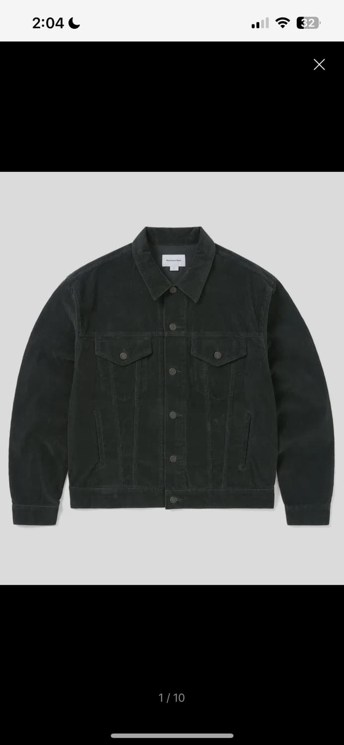 디스이즈네버댓 코듀로이 트러커 올리브 상품이미지1