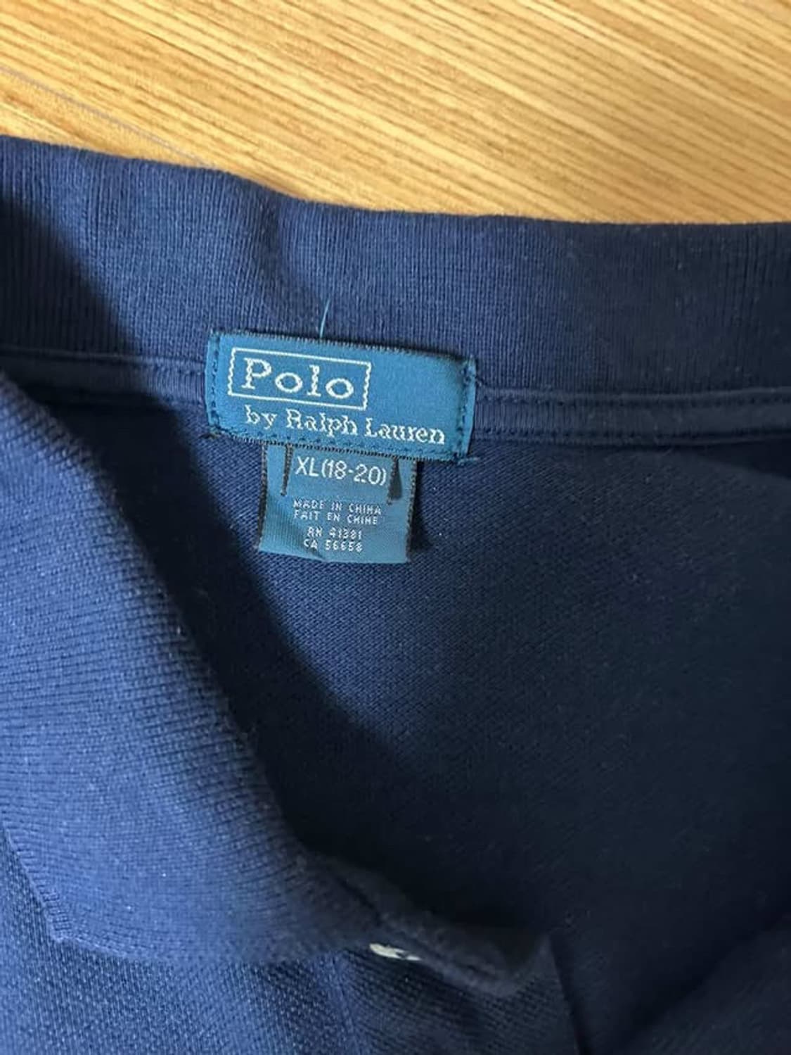 폴로 랄프로렌 빅포니 치프키프 반팔 카라티 네이비 상품이미지3
