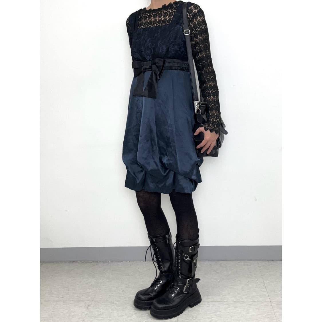 빈티지 고딕 원피스 드레스 상품이미지3