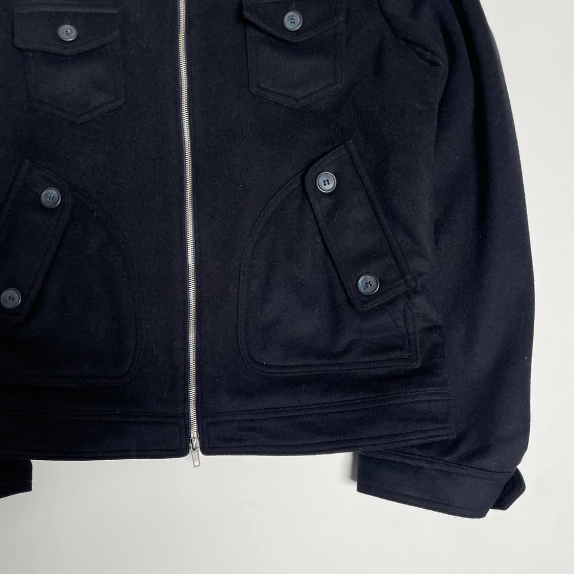 Marco tagliaferri 펠트 울 멀티포켓 자켓 (italy)   상품이미지5