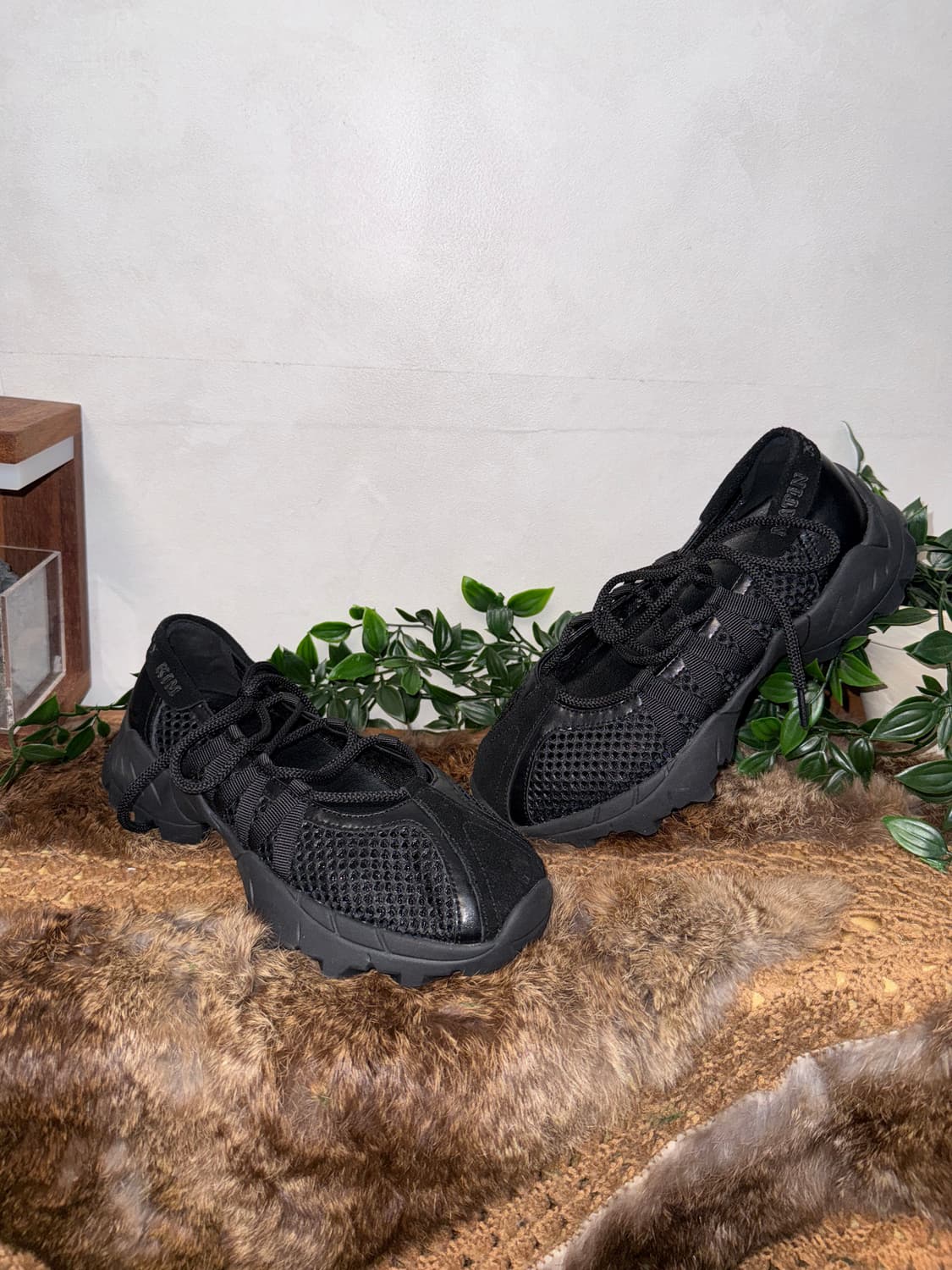 Matin Kim mesh ballet sneakers black  상품이미지2