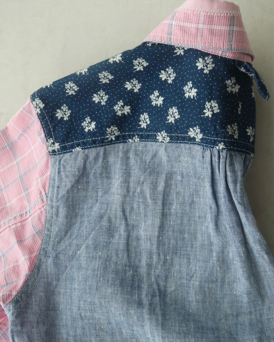 [Junya Watanabe] Pink Check Shirt 상품이미지10