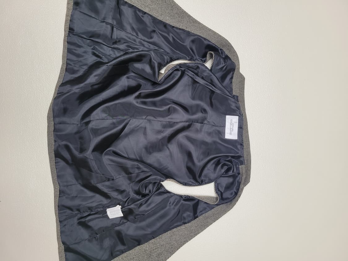 코모도스퀘어 COMODO 1버튼 모직 체크 조끼 100 브라운 상품이미지8