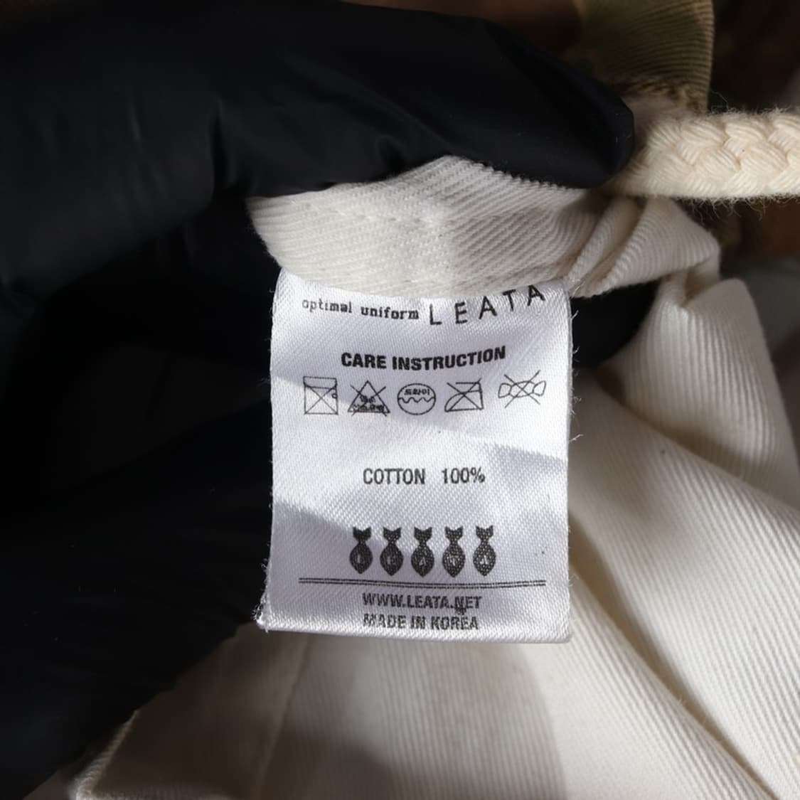 LEATA 밀리터리 카모 자켓 XL 상품이미지6