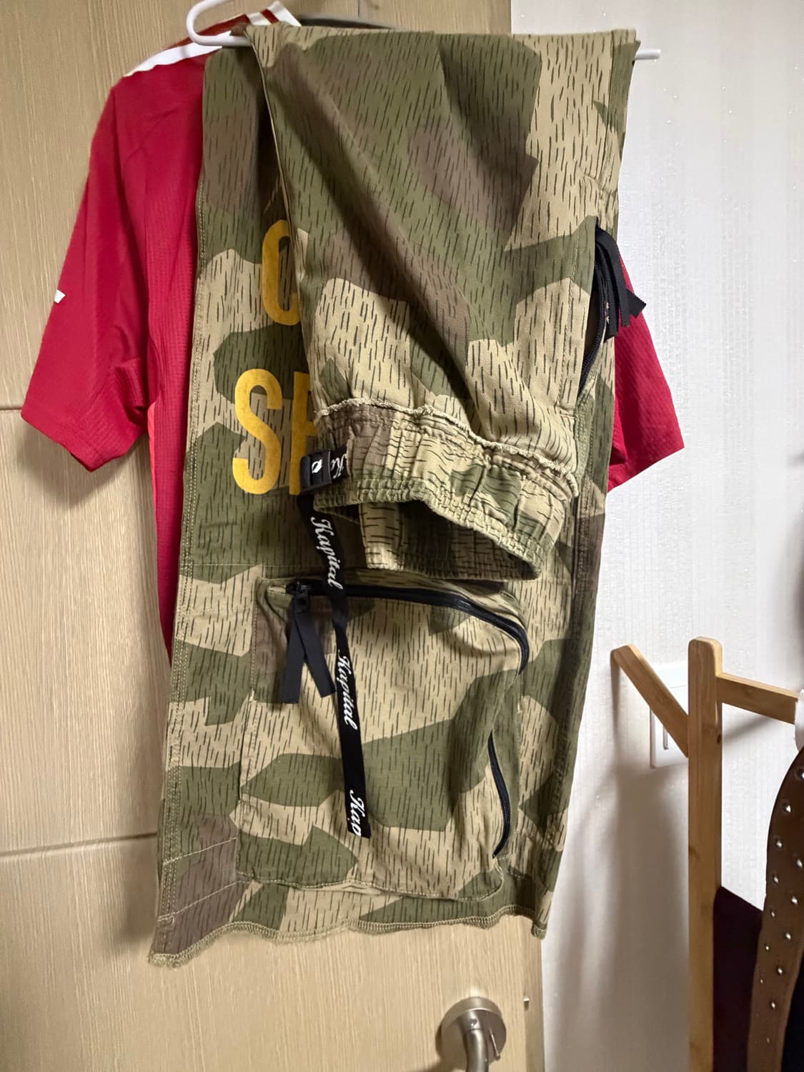 캐피탈 이스트 리페어맨 트랙팬츠 카모 2 사이즈 상품이미지5