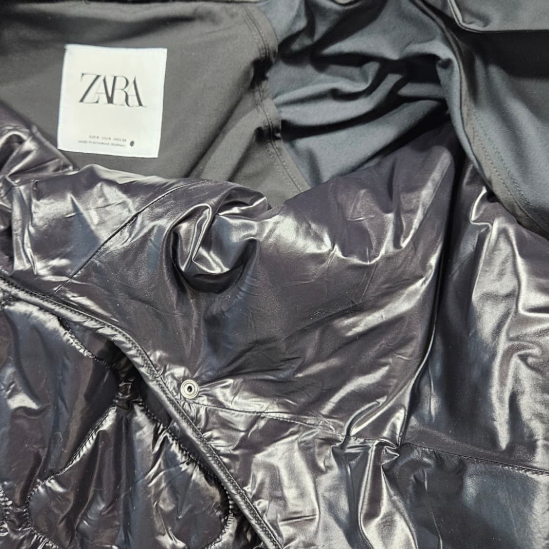 자라 패딩 상품이미지5