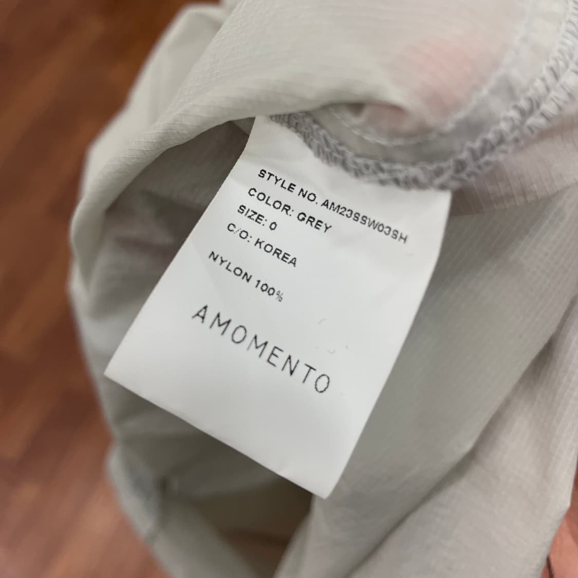 아모멘토 시어 버튼 셔츠 상품이미지5