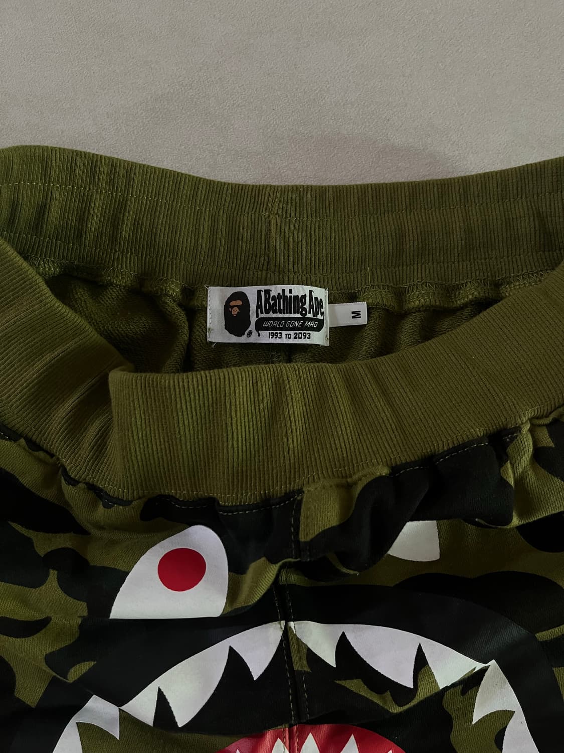 베이프 카모 반바지 M  상품이미지2