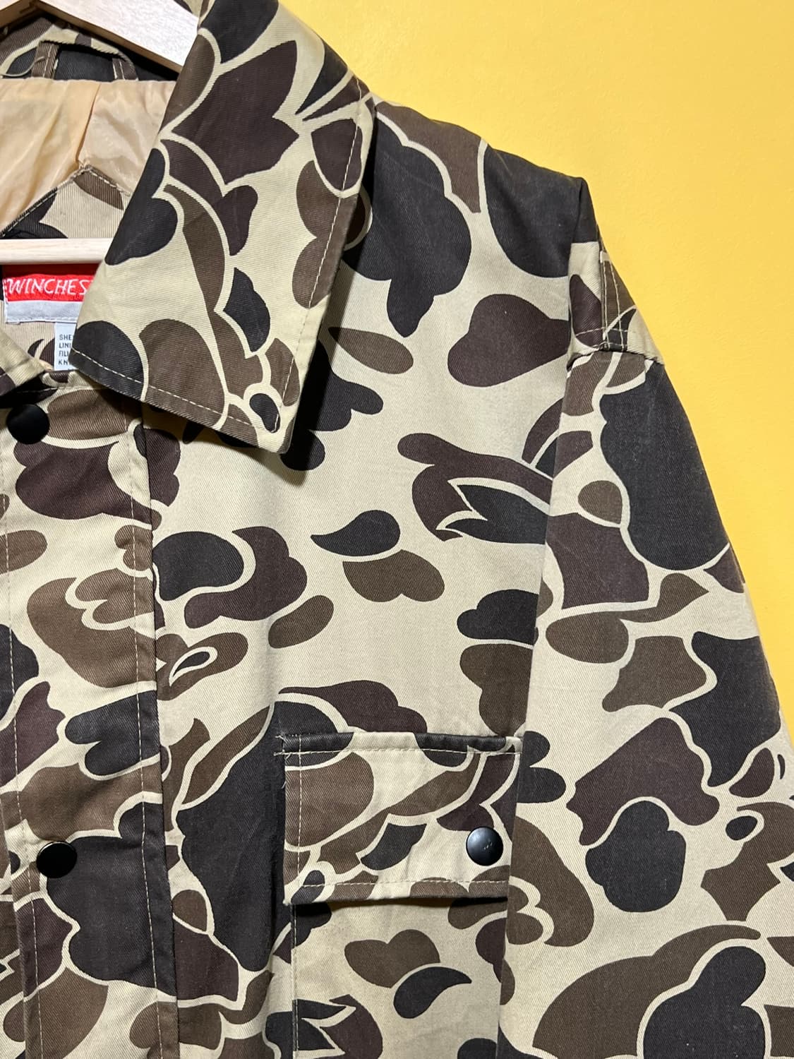 80s [XL] 올드 윈체스터 카모 헌팅 자켓 상품이미지2