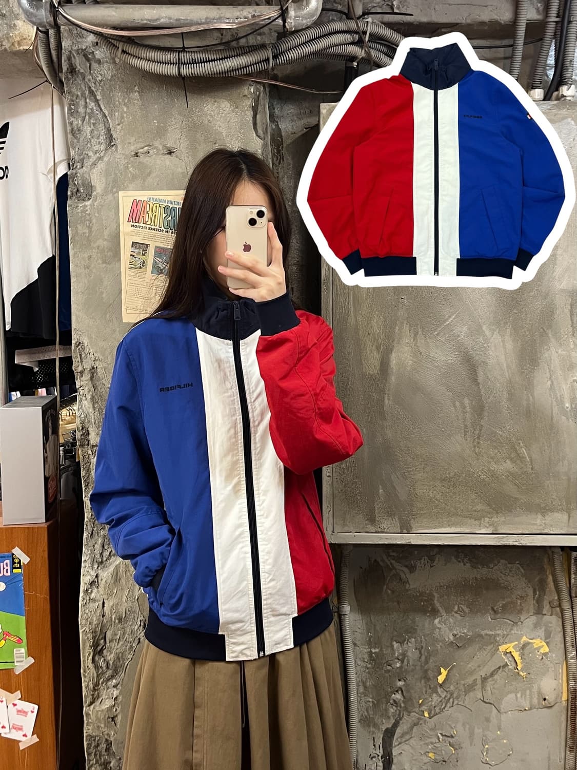 타미힐피거 점퍼 XS #csz953 상품이미지1