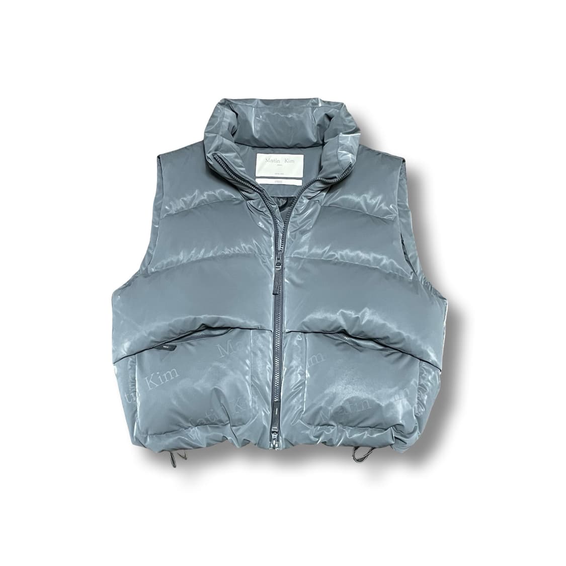 [F] 마뗑킴 덕다운 투웨이 베스트 민트급 상품이미지1