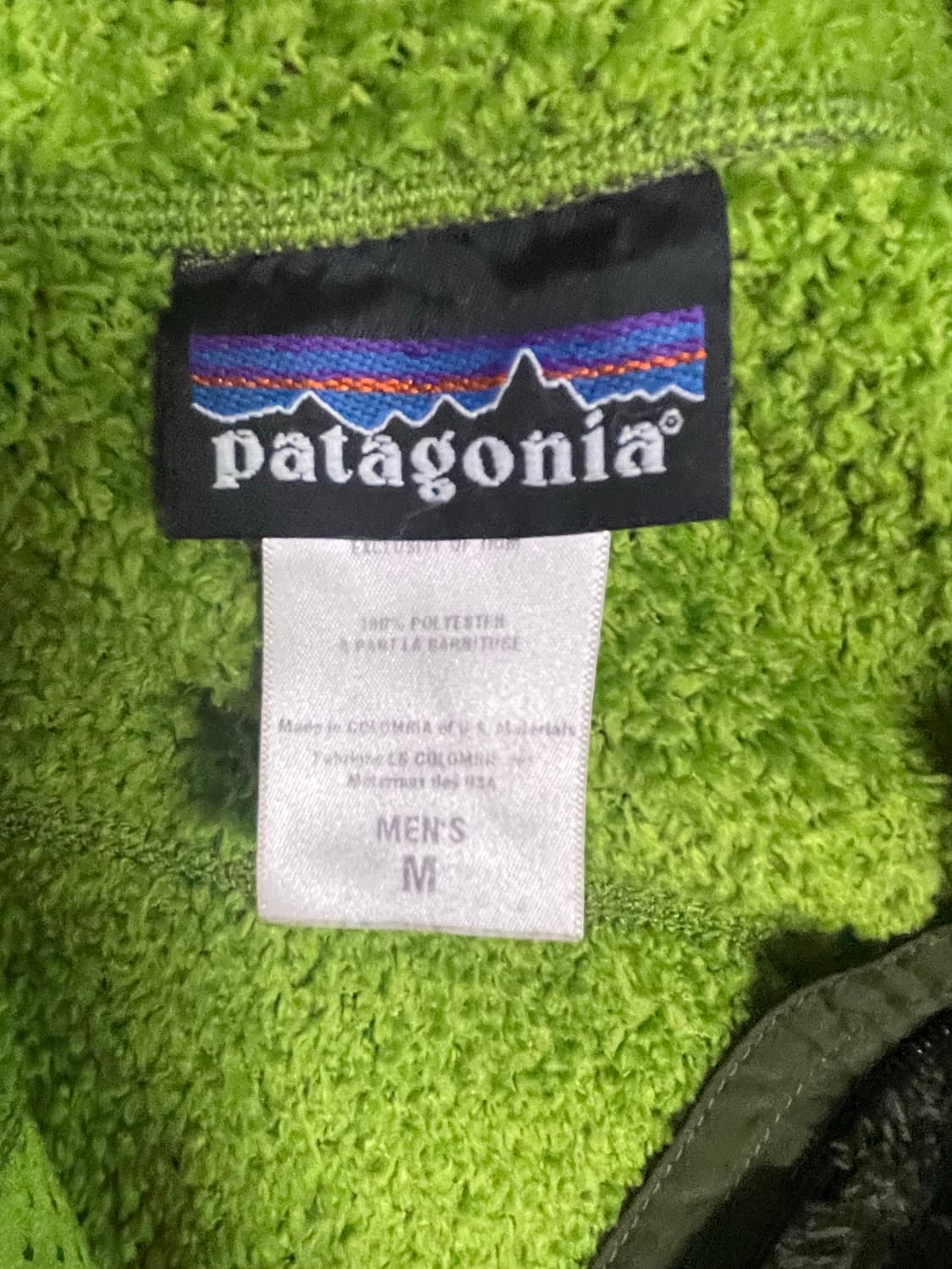 파타고니아 카키 후리스 m 상품이미지2