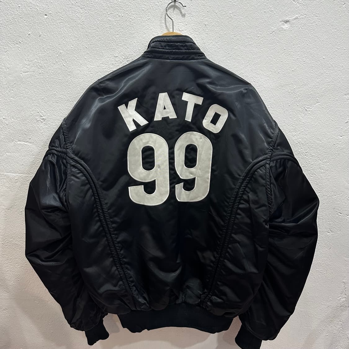 미즈노 올드스쿨 새틴 봄버 자켓XL 상품이미지9