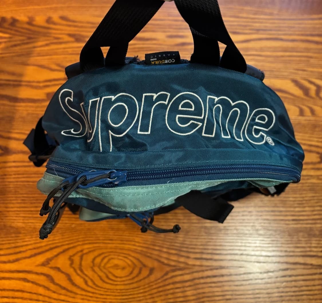 19FW 슈프림 백팩 다크 틸 상품이미지8
