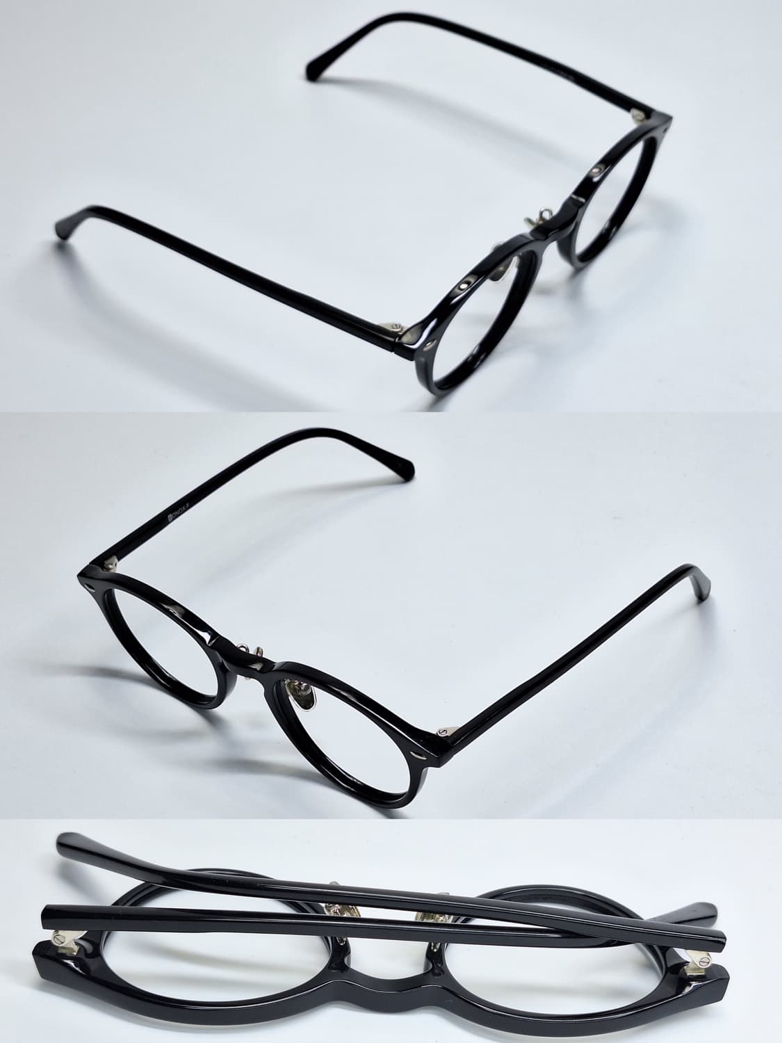 Dulton 덜튼 BONOX-F YGJ115BK/BL 블랙 안경테 일본 상품이미지7