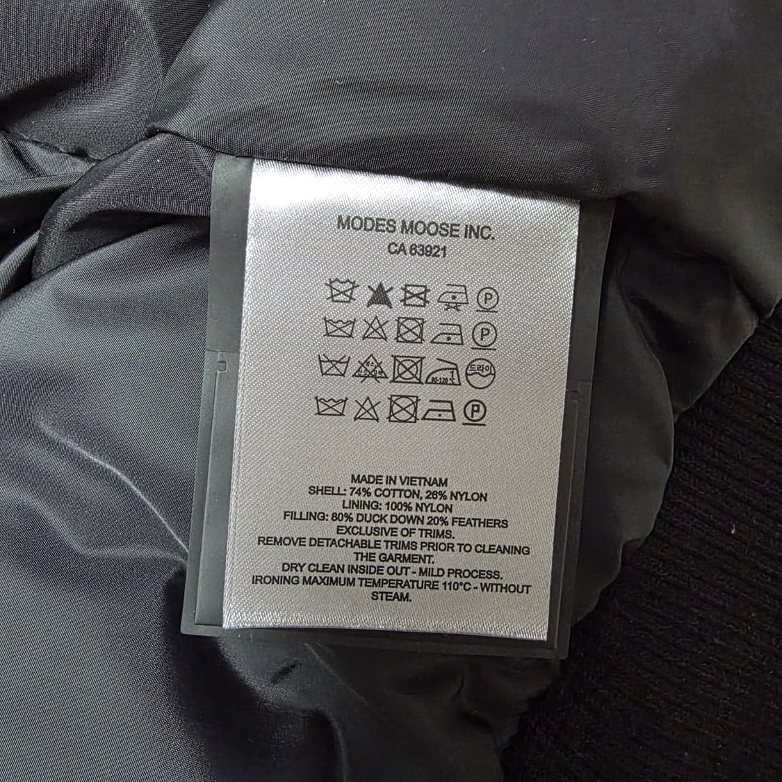 {클로젯}[25F/w]무스너클 발리스틱 숏 다운 패딩 자켓 상품이미지6