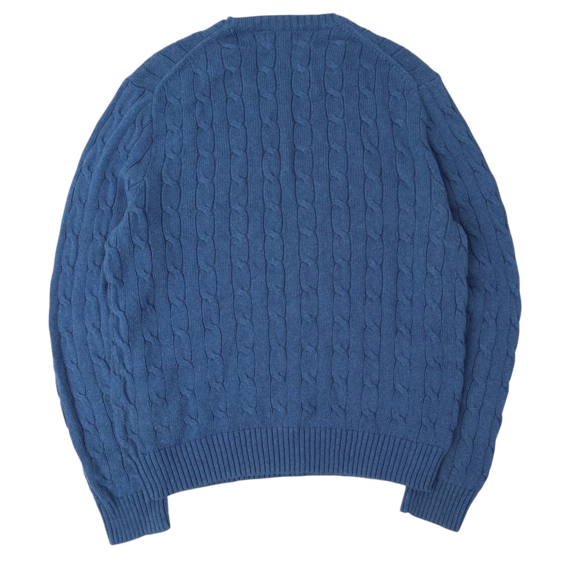 폴로 랄프로렌 다크블루 코튼 케이블 니트 스웨터 상품이미지5