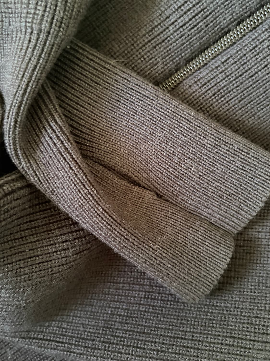 유니클로u 메리노 울 니트 풀집업 L 상품이미지3