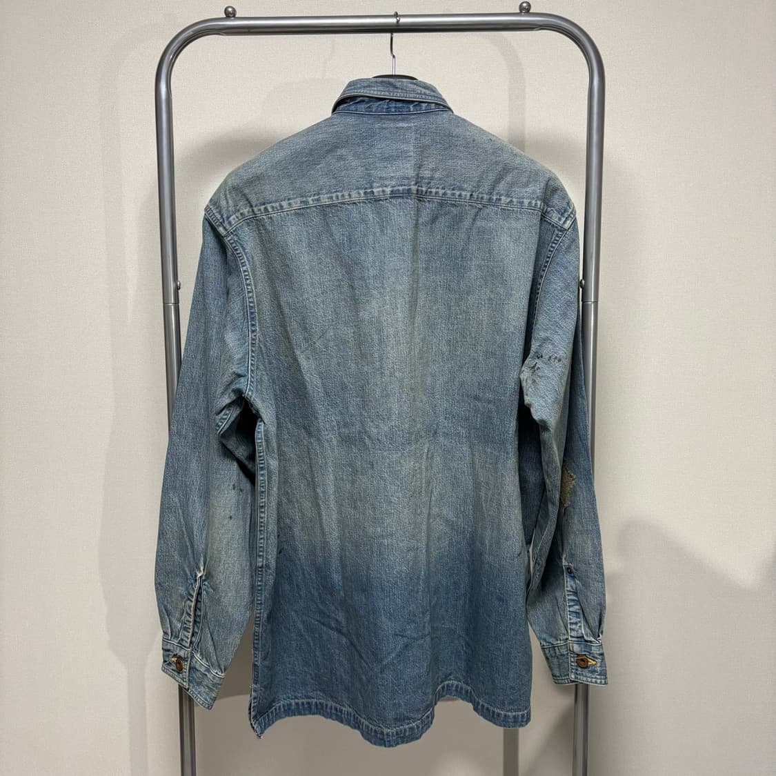 XL) bowwow 바우와우 25ss 집 데님 셔츠 자켓 상품이미지5