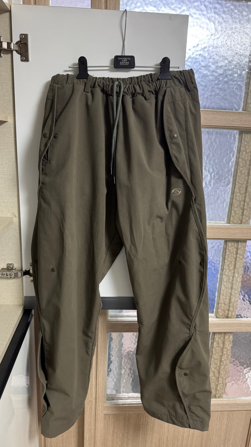 산산기어 sansangear 웨이브 팬츠 머드 카키 22fw 2사이즈 상품이미지2