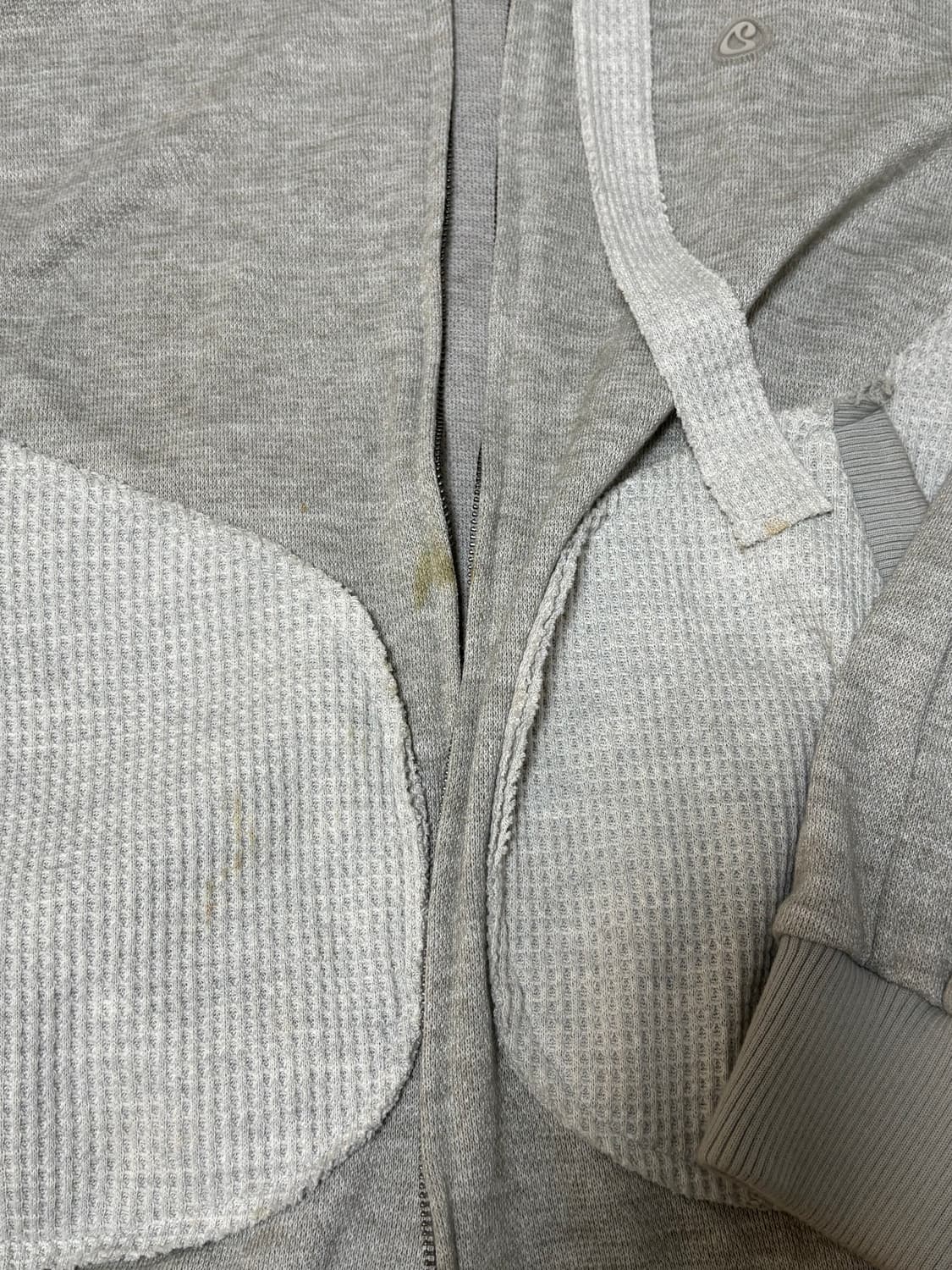 코이세이오 earmuffs 후드집업 라이트그레이 상품이미지4