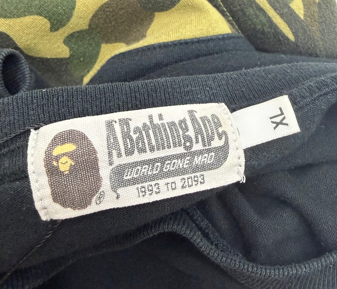 00s A BATHING APE 베이프 카모 반팔 티셔츠 상품이미지7
